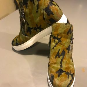 All Black athletic ankle boot